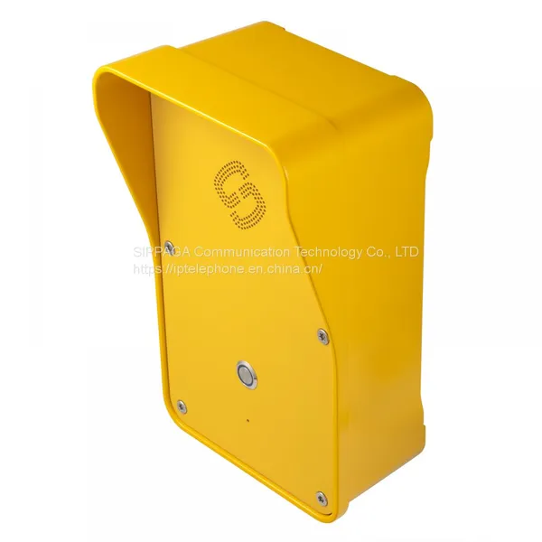 Aluminum Alloy Telephone, Outdoor One-key Intercom, Weatherproof IP Phone photo-3