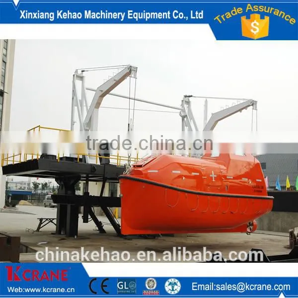 Kcrane Slewing Davit Arm and Crane for Sale photo-3