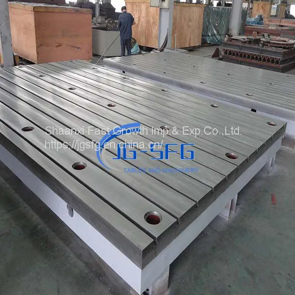 Cast Iron T-slotted Floor Tables/Plates for Machine Tool photo-4