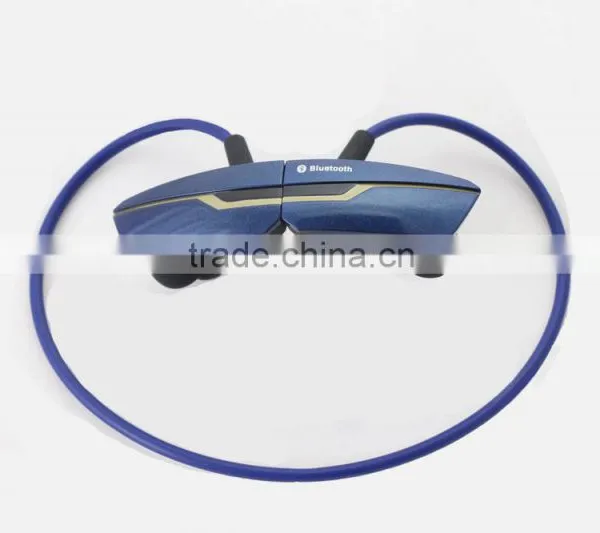 2015 Electronic Gadgets Ear Hook Bluetooth Headset Neckband Bluetooth Headset photo-2