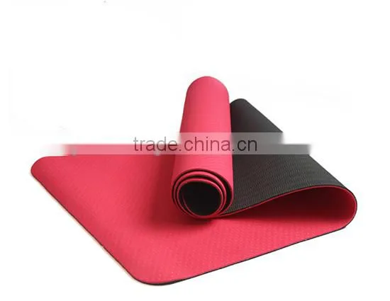 Popular And Comfortable Double Embossing High-elastic TPE Yoga Mat photo-4