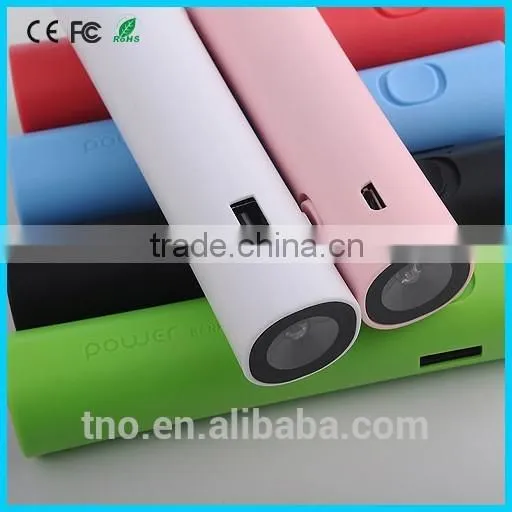 2600mAh Slim Portable Power Bank With Led Light for Smart Phone photo-3