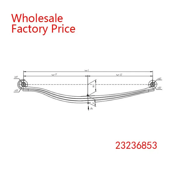 23236853 Leaf Spring Set of Heavy Duty Vehicle Wholesale For Volvo photo-2