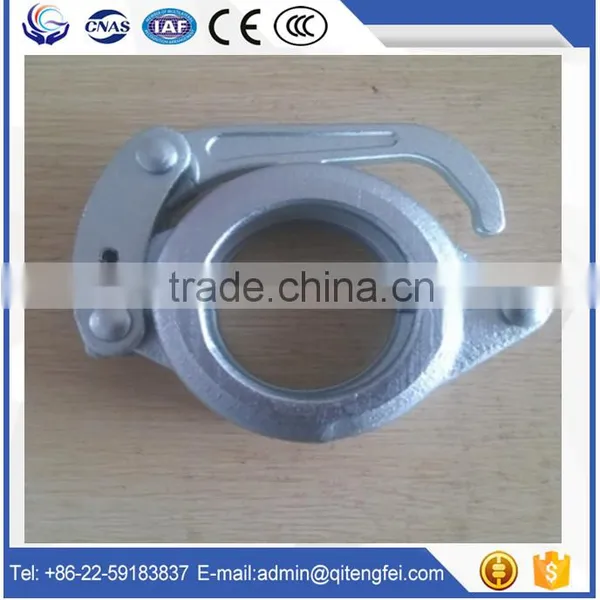 In Pipe Fittings Casting Iron One-bolt Clamp Coupling, Concrete Pump Metal Wedge Clamp Coupling photo-2