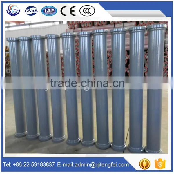 DN125 High Pressure 4.5mm Thickness Single Wall Straight Pump Pipe photo-2