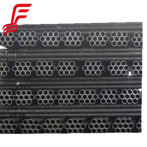 Q235 Q345 ERW Welded Steel Pipe Straight Seam Steel Pipe 6'' 8'' 10'' Black Steel Pipe photo-3