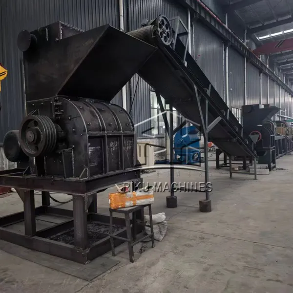 Industrial Metal Scrap Crusher With Dust Extraction System photo-5
