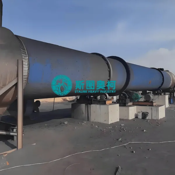 Rotary Dryer for Horse Bedding Wood Shavings Drying 80 Tpd photo-2