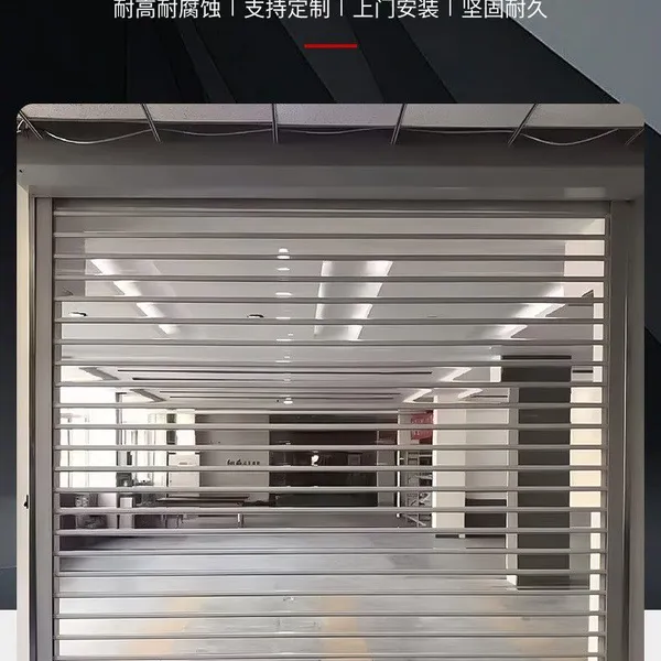 Crystal Transparent Rolling Door | Elegant & Durable | Shops & Malls photo-5