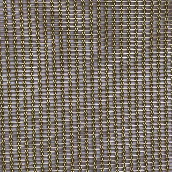 Customizable 316 Stainless Steel Woven Metal Mesh - Architectural Grade for Facade Cladding photo-4