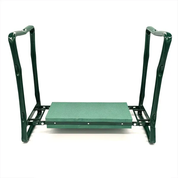 Lightweight Folding Steel Frame Soft EVA Foam Cushion Portable Dual Use Kneeler Stool With Side Bag Garden Kneeler and Seat photo-4