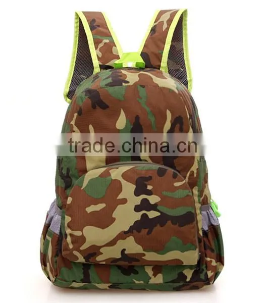 Fashionable Backpacks Nylon Foldable Backpack Waterproof Foldable Backpack