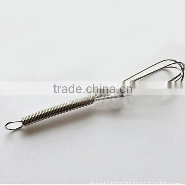 New 2015 Creative Stainless Steel Spring Whisk Mini Egg Whisk for Mixing, Blending and Beating photo-5