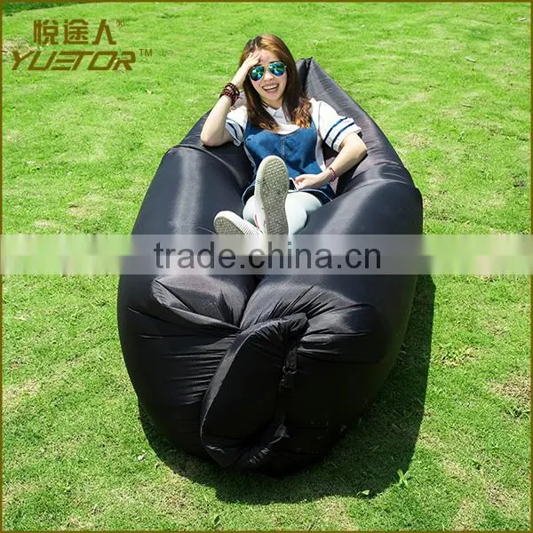 Hot Sale Waterproof Inflatable Sleeping Bag Portable Laybag photo-4