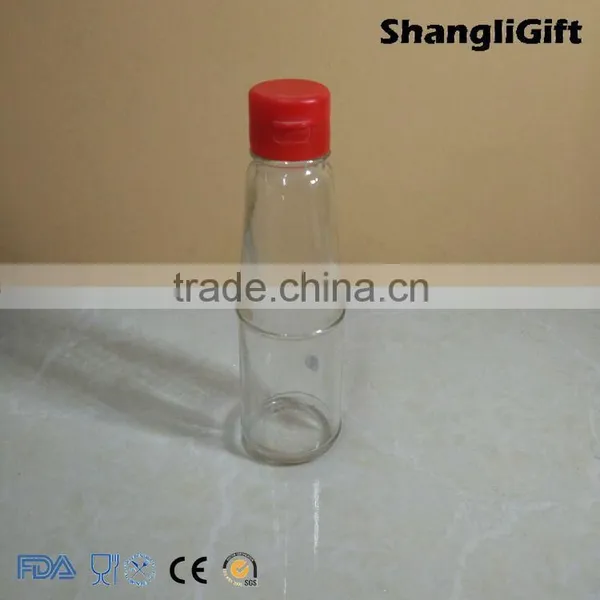 120ml Soy Bean Sauce Glass Bottle With Flip Top Lid photo-2