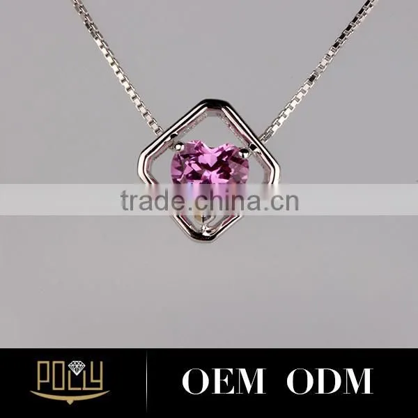 14K Fashion Necklace White Gold Pendant Sets in Dubai photo-5
