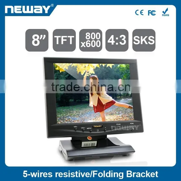 8 Inch VGA Touch Screen Monitor OEM Touch Panel Lcd Monitor photo-4