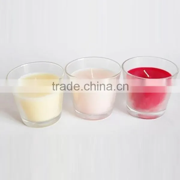 Frosted Round Scented Candle in Glass Jar/aroma Candle/perfume Candle photo-2