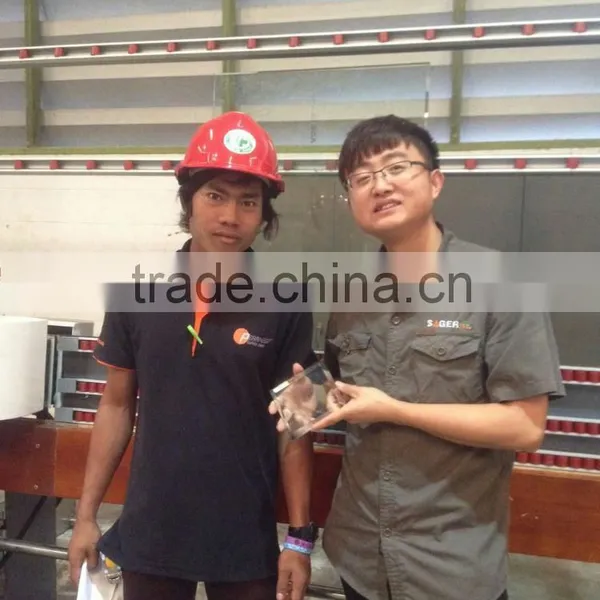 PLC Control Glass Miter Edging Machine photo-6
