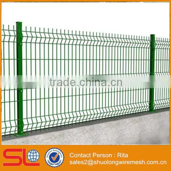3D Curved Welded Wire Mesh Fence Panel photo-4