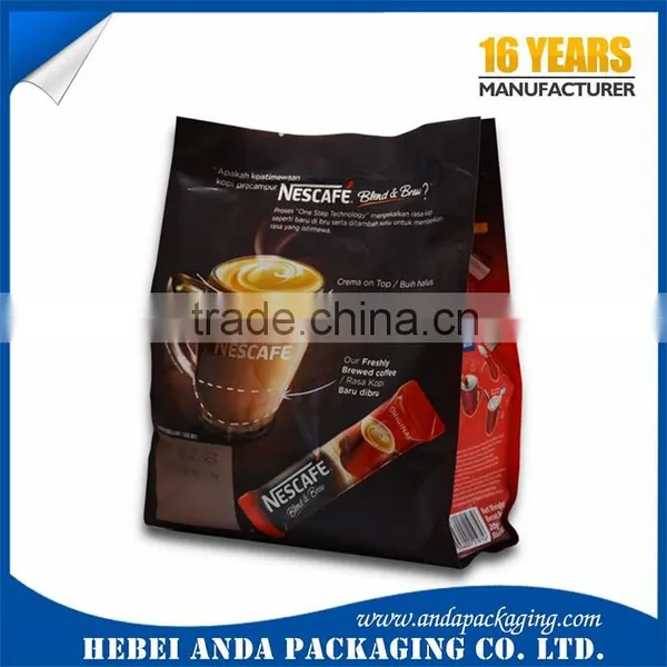 Laminated Aluminum Foil Coffee Bags/Coffee Bag With Valve and Zipper photo-6