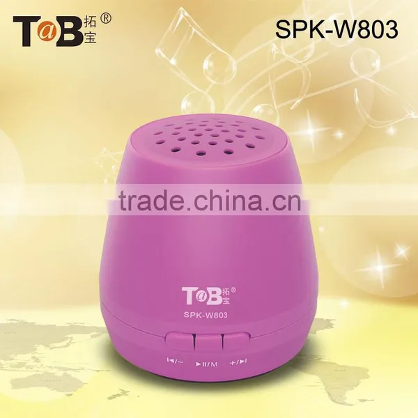 Hot New Products for 2015 Wireless Microphone Portable Mini Speaker With USB Charge FM Radio Memory Card photo-6