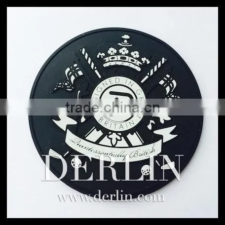 Customised Rubber Patch Silicon Label Key Chain Keyring