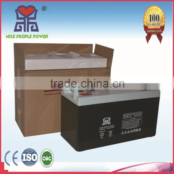 UPS and Solar System Usage Maintenance Free Type Battery 12V 100AH Sealed Lead Acid Battery photo-3