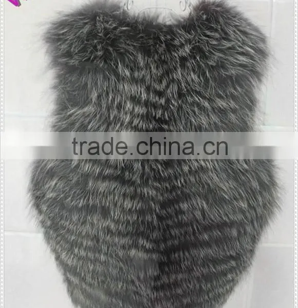 Nice Look Outdoor Fake Fur Vest Women Faux Fur Vest photo-2