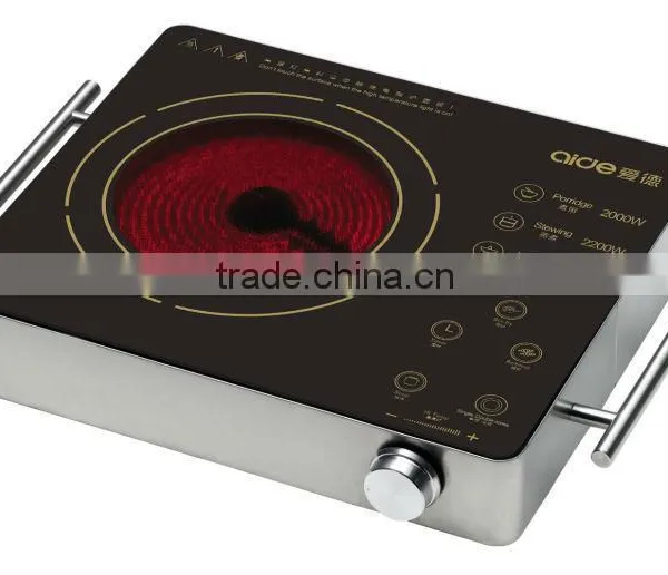 Stainless Steel Housing Touch Control Induction Portable Electric Infrared Cooker photo-6
