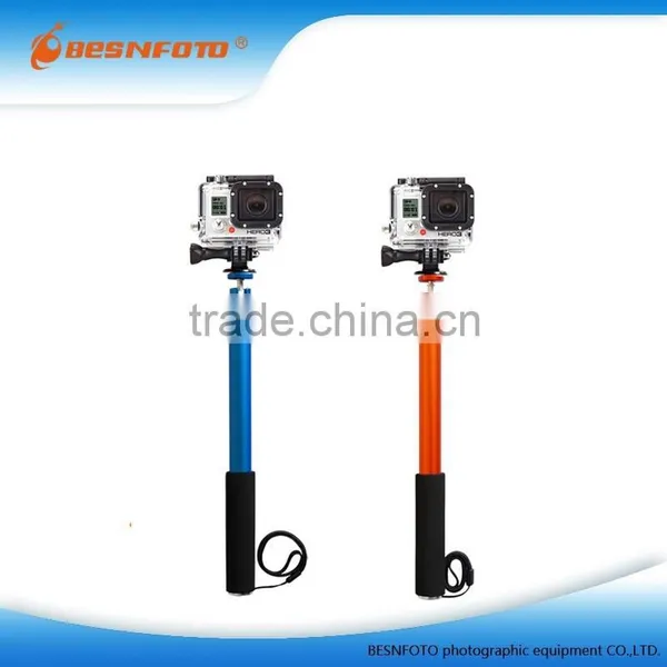 High-end Extendable Aluminum Handheld Monopod Selfie Stick For Smartphone photo-3