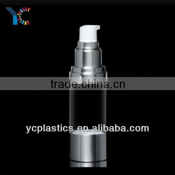 Transparent Bright Airless Cosmetic Pump Bottle Dispenser photo-4
