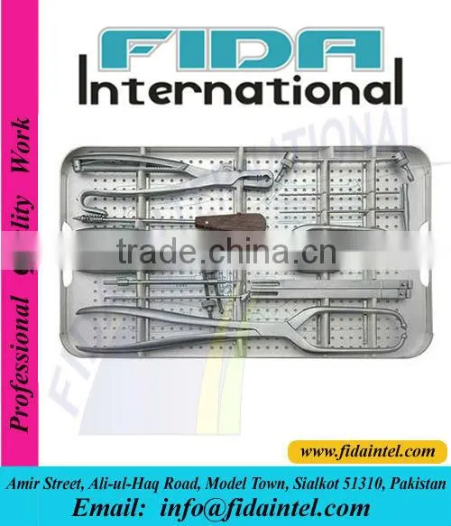 SPINE FIXATION SYSTEM SET ORTHOPEDIC INSTRUMENT GENERAL SURGICAL INSTRUMENTS SET SPINE ORTHOPEDIC INSTRUMENTS SET TRAUMA