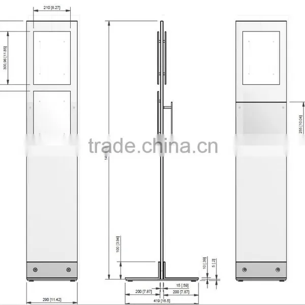 Double Acrylic Rotate Counter Stand For Specialty Store photo-3