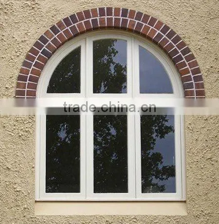 High Grade 3 Panel Triple PVC Casement Window Factory in Foshan photo-4