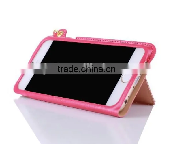 PU Leather Case Phone and Key Case for 4.7 Inch Apple Case photo-2