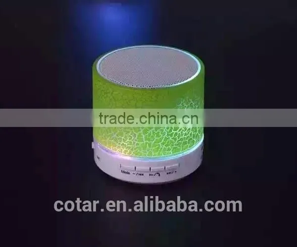 2016 New Protable Cheap Bluetooth Speaker With LED Light photo-6