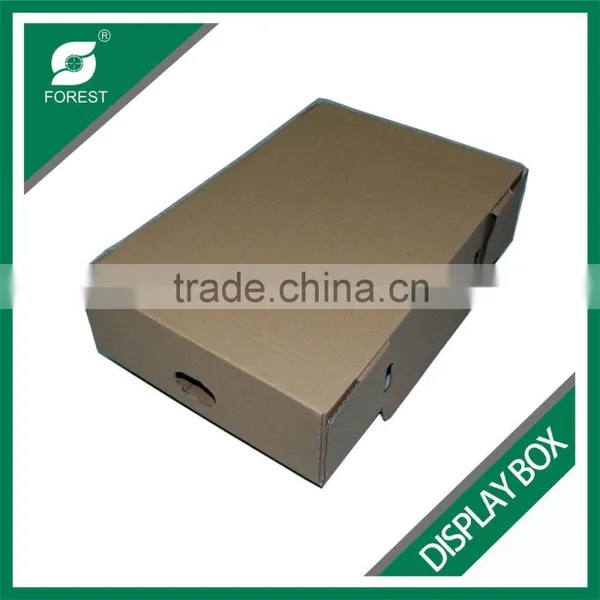 PLAIN DISPLAY BOXES CORRUGATED PACKING DISPLAY BOXES FOR FRUIT CARDBOARD PAPER RETAIL DISPLAY BOXES FOR VEGETABLES photo-6