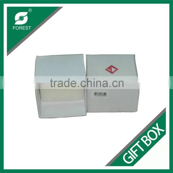 TWO PIECES HIGH QUALITY CHIPBOARD GIFT PACKING FOR RING WITH CUSTOM LOGO photo-2