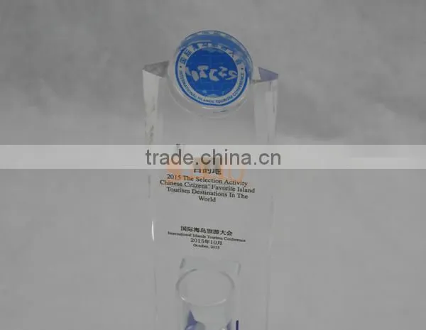 Cool Design CNC Cutting Words Printing Clear Acrylic Awards photo-5