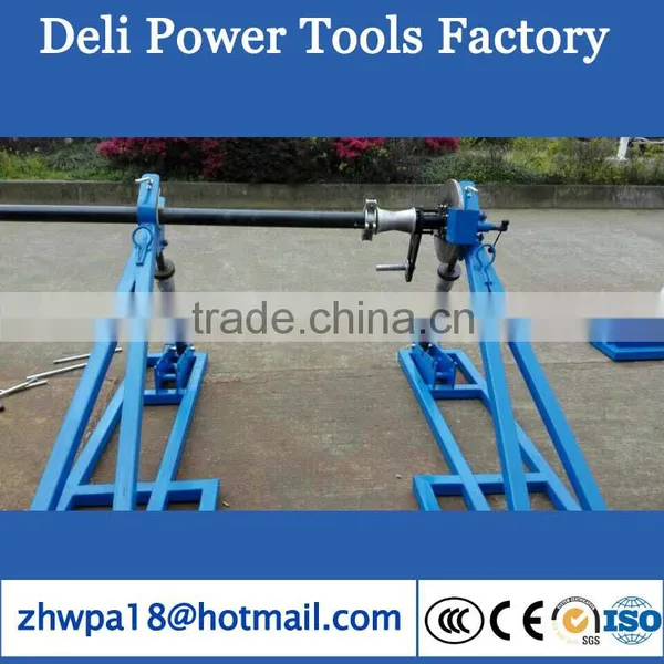 DL017 High Quality Ground-cable Laying Mechanical Drum Jacks Electric Power