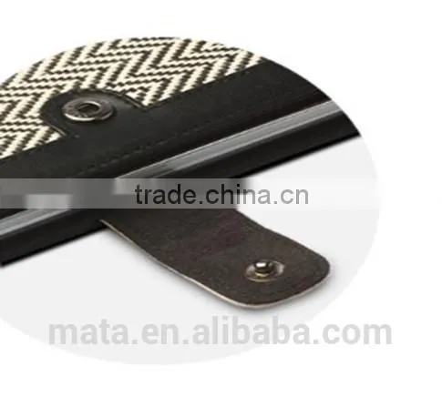 New Elegant Kniting Women Design PU Leather Case For Samsung photo-3