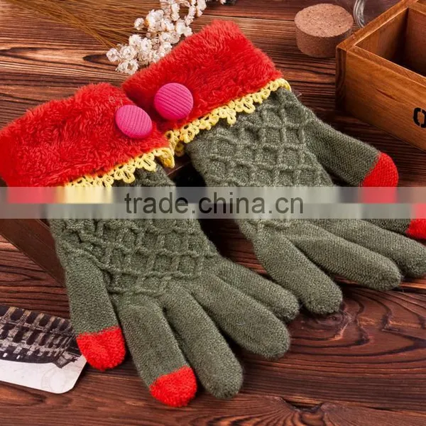 Best Seller Colourful Design Touch Screen Gloves For Christmas photo-6
