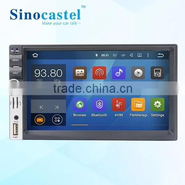 7"Led Screen Android Double Din Car Radio With Quad Core System Quality Choice photo-3