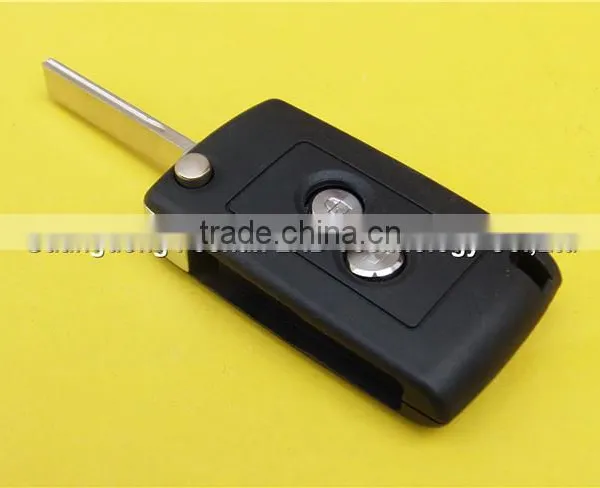 New Style PEUGEOT 107 207 407 Remote Flip Key Case Shell Blank photo-5