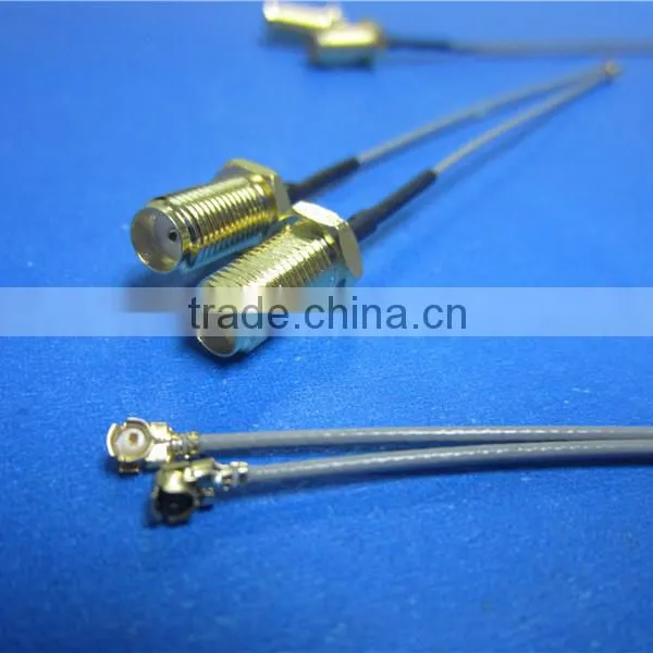 Factory Custom RF Coaxial Cable With RG113 Cable With SMA Female to IPEX photo-4