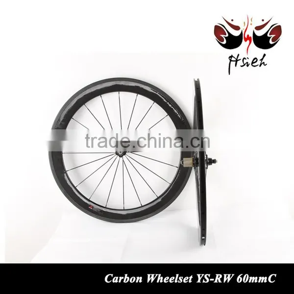 Full Carbon Bike Wheelset/ 60mm Bike Wheelset/ Carbon Wheelset photo-2