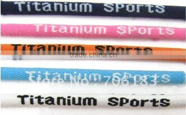 Cheap Tri Braided Weave Titanium Sports Men Silicone Rubber Necklace photo-6