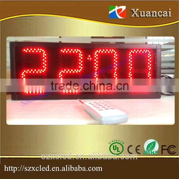 Indoor Digital Numbers Led Timer Board 5'' Timing Clock or Countdown Timer photo-2
