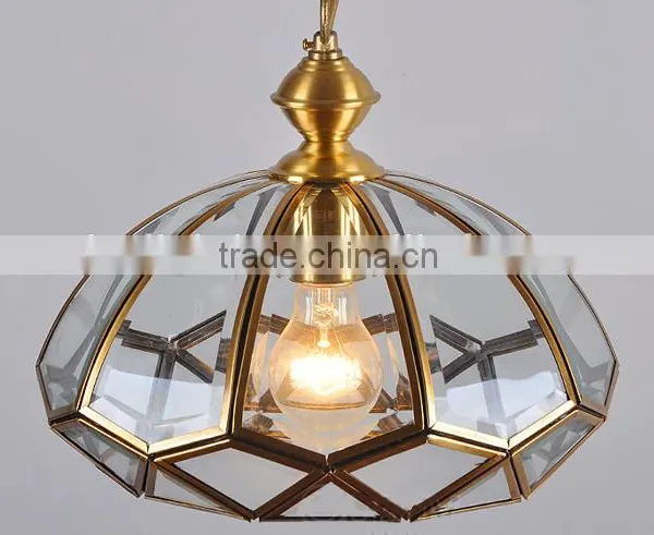 Hot Sale Copper Drop Lamp for Home ,brass Ceiling Lamp for Kitchen Decorative Copper Lamp photo-2